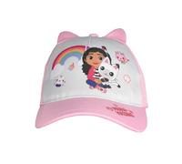 United Labels Gabby's Dollhouse Gorra con orejas para niña - Meow Mazing Gorra de béisbol para niños, ajustable, color rosa