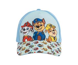 United Labels Gorra de la Patrulla Canina para Niños Chase Marshall Rubble Azul, Gorra de Basecap Ajustable Gorra para Niños y Niñas, azul, 52-54