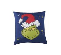 United Labels Grinch - Cojín decorativo (30 x 30 cm), color azul