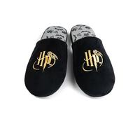 United Labels Harry Potter - Pantuflas para hombre, color negro, Negro , 42/43 EU