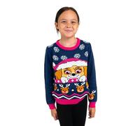 United Labels Jersey Patrulla Canina Skye, azul rosado, Jersey de Invierno para Niña, Jersey de Invierno, azul y rosa, 98-104