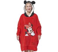 United Labels Minnie Mouse Sudadera con Capucha y Orejas para Mujer - Rojo