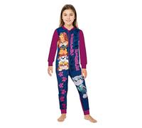 United Labels Mono infantil de la Patrulla Canina para niña, azul y rosa, de forro polar, de manga larga, para niños, rosa/azul, 98-104