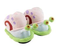 United Labels Pantuflas Bob Esponja 3D de peluche Gary, multicolor, 41/43 EU
