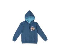 United Labels Paw Patrol - Sudadera con capucha para niño (cierre de cremallera), color azul, azul, 122 cm-128 cm