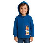 United Labels Paw Patrol - Sudadera con capucha para niño (cierre de cremallera), color azul, azul, 122 cm-128 cm