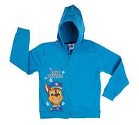 United Labels Paw Patrol - Sudadera con capucha para niño con cremallera, color azul, azul, 110-116