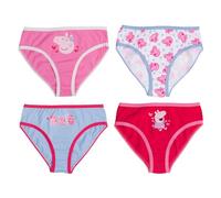 United Labels Peppa Wutz Panty para niñas niños Calzoncillos Ropa Interior Multicolor (Paquete de 4) (DE/NL/SE/PL, Numeric, 98, 104, Regular, Multicolor)