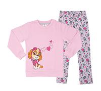 United Labels Pijama La Patrulla Canina para niñas. Set Camiseta de Manga Larga y pantalón (122-128)