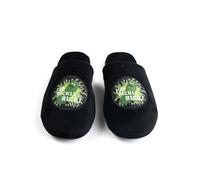 United Labels Rick and Morty I´m Pickle Rick!, Pantuflas con suela antideslizante, para hombre y mujer, color negro, Negro , 40/41 EU