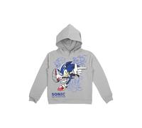 United Labels Sonic The Hedgehog - Sudadera con capucha para niño - Sudadera con capucha para niños, color gris, gris, 146/152 cm