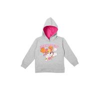 United Labels Sudadera con capucha de la Patrulla Canina para Niñas - Skye Born to Fly - Sudadera con capucha para niños, color gris, gris, 86-92