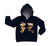 United Labels Sudadera con capucha para niño de La Patrulla Canina Playtime con cremallera sudadera azul, azul, 86-92