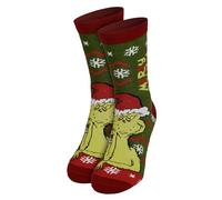 United Labels The Grinch Calcetines Mujer - Merry Grinchmas Zapatillas Mujer Verde