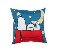 United Labels The Peanuts Snoopy - Cojín (40 x 40 cm), diseño de luna y estrellas, color azul