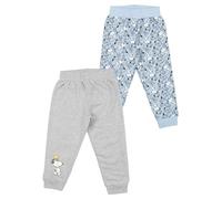United Labels The Peanuts Snoopy - Pantalones de chándal para bebé, color gris/azul (paquete de 2), gris/azul, 62-68