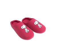 United Labels The Peanuts Snoopy - Pantuflas para mujer, color rojo, con suela antideslizante, rojo, 39/40 EU