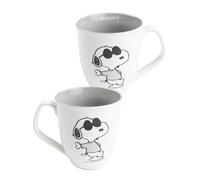 United Labels The Peanuts Snoopy - Taza de café (280 ml), color gris y blanco