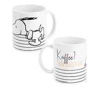 United Labels The Peanuts - Taza de café (320 ml), color blanco