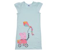 United Labels Vestido de Peppa Pig para niña - Happy - Vestido de manga corta turquesa