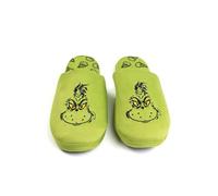 United Labels Zapatillas Grinch para Mujer y Hombre Verde Unisex Zapatillas de Invierno Pantuflas de Navidad, verde, 44/45 EU
