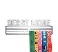 United Medals BEAST MODE Colgador de medallas | Medallero acero | Medal holder dispaly hanger | Medalla percha - 30 medallas