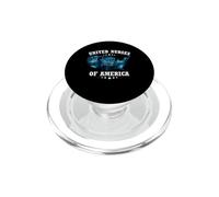 United Nurses of America Enfermera Enfermero Sanidad PopSockets PopGrip para MagSafe