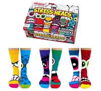 United Oddsocks - Calcetines térmicos para hombres 6 - Modelo: The Stress Heads, colorido, Talla: 39-46