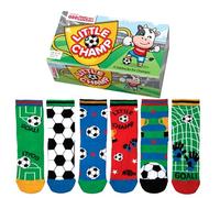 United Oddsocks Champ - Caja de 6 calcetines para niños, talla 36-40, multicolor, multicolor, 9