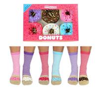 United Oddsocks Donuts Ladies Odd Socks - Multicoloured EUR 37-42, UK 4-8, US 6.5-10.5