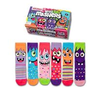 United Oddsocks Miss Mashers Caja Regalo, 6 calcetines desparejados