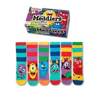 United Oddsocks The Meddlers Box 6 Oddsocks For Boys UK 12-5.5
