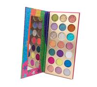 RUDE - Paleta de Sombras Glitter | Alta Pigmentación | Textura Cremosa | Colores Brillantes y Deslumbrantes, Multicolor, 1 g (Paquete de 1)