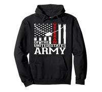 United States Army Veteran Father's Day Dad Grandpa Veteran Sudadera con Capucha