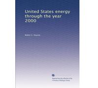 United States energy through the year 2000