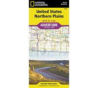 United States, Northern Plains Adventure Map: 3122 (National Geographic Adventure Travel Map)