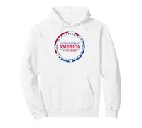 United States of America 1776-2026 USA Patriotic Flag Sudadera con Capucha