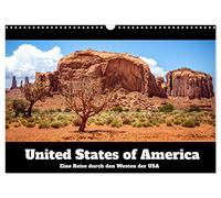 United States of America - Eine Reise durch den Westen der USA (Wandkalender 2026 DIN A3 quer), CALVENDO Monatskalender: Kalifornien, Arizona, Utah ... eine Rundreise durch das westliche Amerika