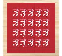 United States Postal Service Amor 2024 (Hoja de 20) Sellos Postales de Primera Clase "Forever" Scott 5826