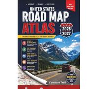 UNITED STATES ROAD MAP ATLAS 2026/2027: A Complete State-by-State Highway and Travel Atlas with Detailed Road Maps, Scenic Routes, Major Cities, National Parks, and Trip Planning Essentials
