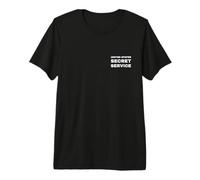 United States Secret Service Front and Back Print US USA Camiseta Premium