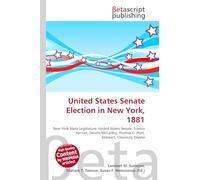 United States Senate Election in New York, 1881: New York State Legislature, United States Senate, Francis Kernan, Dennis McCarthy, Thomas C. Platt, Stalwart, Chauncey Depew