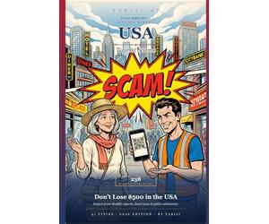 United States Tourist Scams 2026: 238 Real Scams Across 41 US Cities - From Times Square to the Vegas Strip, Drawn from Reddit Reports, Local News & Police Advisories
