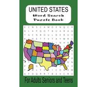 United States Word Search Puzzle Book: An Easy and Fun Way to Learn About United States Cities and Towns | 6x9 inches | 50+ puzzles….. Gift for Teachers, and Students