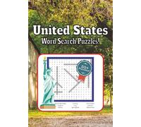 United States Word Search Puzzle Book: Word Searches with Easy to Read Print about United States, USA, America and more | 6x9 inches, 110 pages | 50+ ... Gift for Vacations, Holidays and Free Times