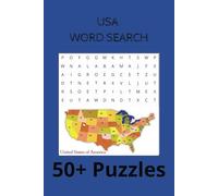 United States Word Search Puzzle Book: Word Searches with Easy to Read Print about US states, US Cities, Geography and more. 6x9 inches, 110 pages. ... Gift for vacation, Holiday, and Leisure Times