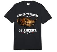 United Truckers of America Camionero Conductor de Camión Comfort Colors Adult Heavyweight T-Shirt