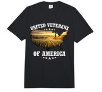 United Veterans of America Veterano Militar Soldado American Comfort Colors Adult Heavyweight T-Shirt