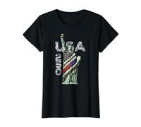 United We Stand - Diseño del 250 Aniversario de Estados Unidos Camiseta gráfica económica, Mujer, Negro, XL