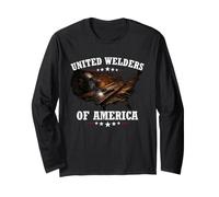 United Welders of America Soldador Soldadura Metalúrgico Manga Larga
